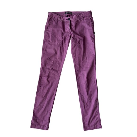 SCOTCH AND SODA Maison Women’s Purple Straight Leg Pants Size 27 - Picture 1 of 8